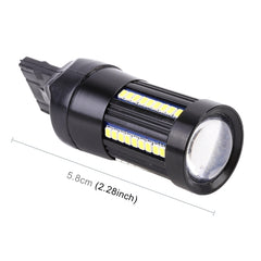 2 PCS T20 / 7440 DC9-16V / 8.2W / 6000K / 655LM Car Auto Reversing Lights / Turn Light 66LEDs SMD-2016 Lamps, 7440