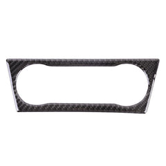 Car Carbon Fiber Air Conditioning Knob Sound Control Panel Decorative Sticker for Mercedes-Benz GLA 2015-2018, Air Conditioning Knob Sound Control Panel