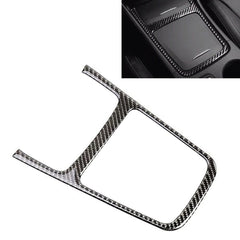 Car Carbon Fiber Central Control Panel Frame Decorative Sticker for Mercedes-Benz GLA 2015-2018, Central Control Panel Frame
