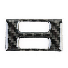 Car Carbon Fiber Air Conditioning Switch Decorative Sticker for Audi A4L / A5 / Q5 2009-2016, Air Conditioning Switch
