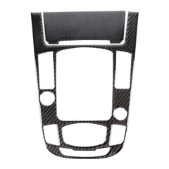 2 PCS Car Carbon Fiber Gear Panel Decorative Sticker for Audi A4L / A5 / Q5 2009-2016, Gear Panel(E)