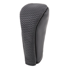 Universal Nonslip Breathable Genuine Leather Car Gear Shift Knob Cover