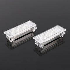 2 PCS LED Car DC 12V 1.5W 6000K 100LM Door Lights 18LEDs SMD-3528 Lamps for BMW E81, For BMW E81