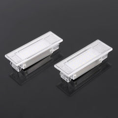 2 PCS LED Car DC 12V 1.5W 6000K 100LM Door Lights 18LEDs SMD-3014 Lamps for BMW F10, For BMW F10