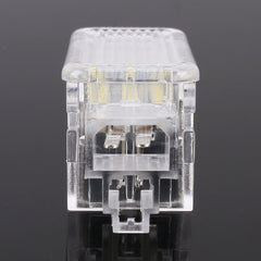 2 PCS LED Car DC 12V 1.5W Door Lights Lamps for Audi / Volkswagen, For Audi / Volkswagen (Red Light), For Audi / Volkswagen (White Light), For Audi / Volkswagen (Blue Light)
