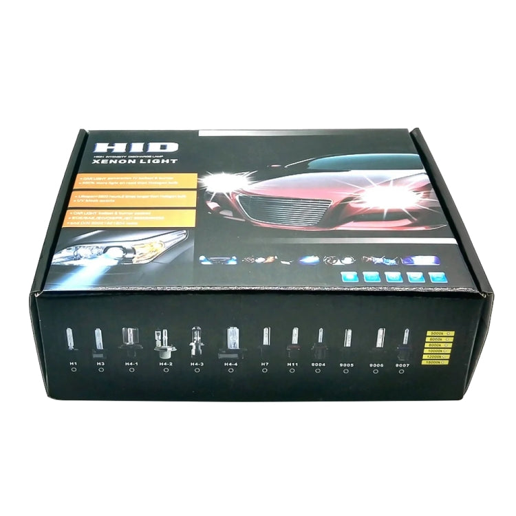 2PCS 35W HB3/9005 2800 LM Slim HID Xenon Light with 2 Alloy HID Ballast, High Intensity Discharge Lamp, Color Temperature: 4300K, 9005