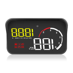 M10 3.5 inch Universal Car OBD2 HUD Vehicle-mounted Head Up Display, M10(Yellow), M10(Blue)