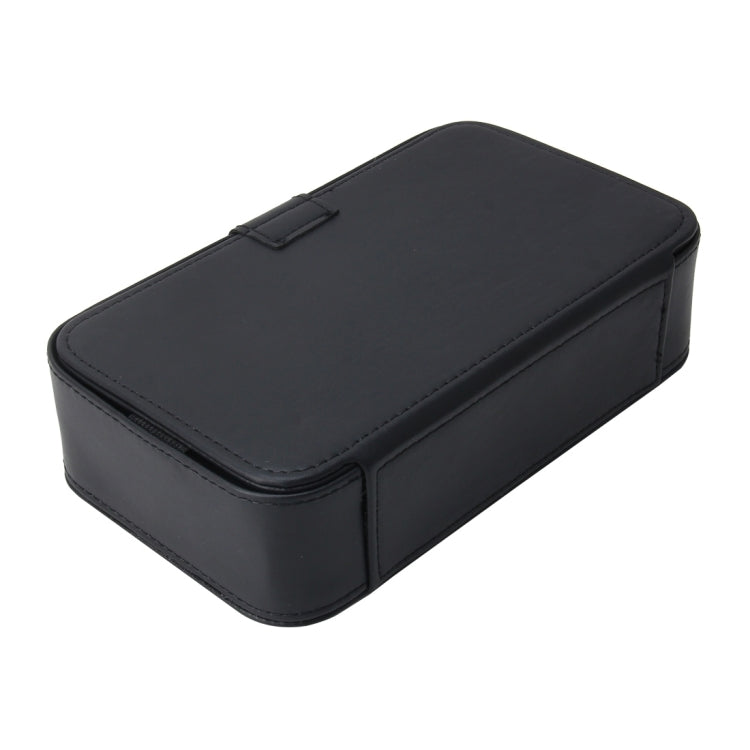 Universal Car Facial Tissue Box Case Holder Tissue Box Fashion and Simple Paper Napkin Bag with Napkin, With Napkin (Black), With Napkin (Khaki), With Napkin (Brown)