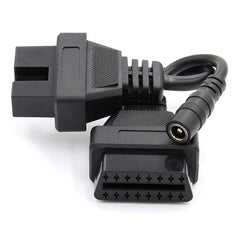 12 Pin to 16 Pin OBDII Diagnostic Cable for Mitsubishi, For Mitsubishi
