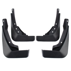 4 PCS Car Auto Semi-Rigid PVC Splash Flaps Mudguards Fender Guard for Audi A4L 2016 Version, For 2016 A4L