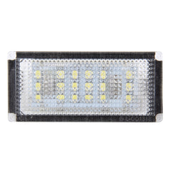 2 PCS License Plate Light with 18  SMD-3528 Lamps for BMW E46 2D M3,2004-2006,2W 120LM,6000K, DC12V (White Light), For BMW E46 2D M3