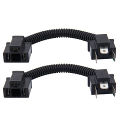 2 PCS H4 Car HID Xenon Headlight Male to Female Conversion Cable, H4