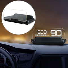 With Adjustable Reflection Board, Speed & RPM & Water Temperature & Oil Consumption & Driving Distance / Time & Voltage Display, Over Speed Alarm, Connect OBD2 Interface, C500（White), C500(Green), C500(Blue)