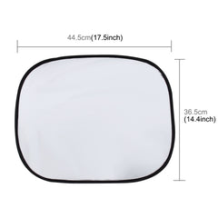 6 in 1 Summer Accessories Coated Silver Car Sun Shade Cloth Set, 6 in 1