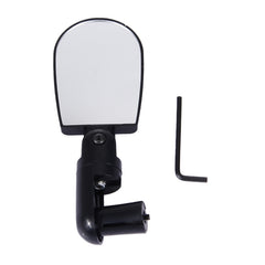 2 PCS Mini Universal Adjustable Rear View Mirror Rear Reflector for Bicycle / Mountain Bike, Bicycle Mirror Rear