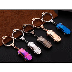 Metal Car Shape Decorative Keychain Holder(Random Color Delivery), Metal Car Shape