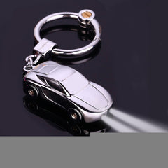 Metal Car Shape Decorative Keychain Holder(Random Color Delivery), Metal Car Shape