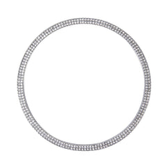 Car Aluminum Steering Wheel Decoration Ring with Diamonds For Audi, For Audi