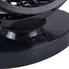 HUXIN HX-T306 6W 360 Degree Adjustable Rotation Low Noise Mini Electric Car Fan, DC 24V, HX-T306