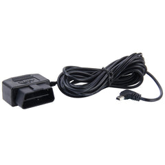 Car Auto 16Pin OBD Charging Cable Micro USB Power Adapter for GPS Tablet E-dog Phone, Cable Length: 2m, OBD