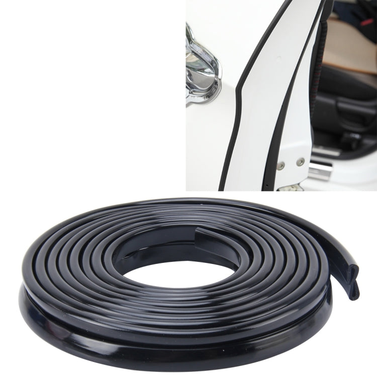 5.6m Car Decorative Strip Rubber Chrome Decoration Strip Door Seal Window Seal, 5.6m Transparent, 5.6m Black, 5.6m Red