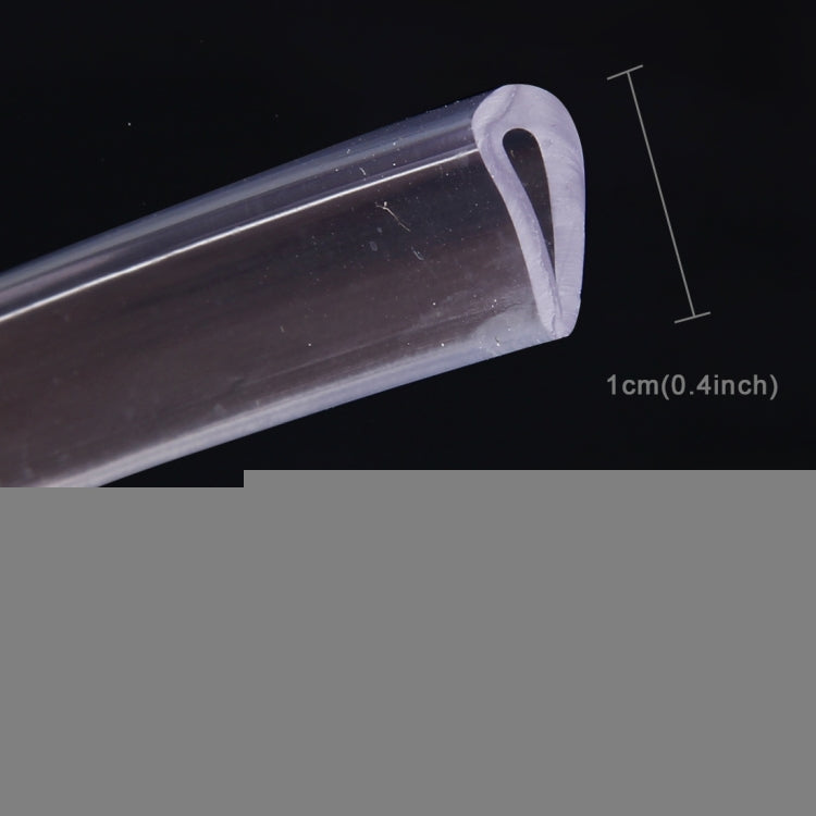 5.6m Car Decorative Strip Rubber Chrome Decoration Strip Door Seal Window Seal, 5.6m Transparent, 5.6m Black, 5.6m Red