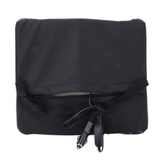 12V Four Season Chemical Fiber Wrapping Lumbar Seat Relaxation Waist Support Cushion for Car Office Family