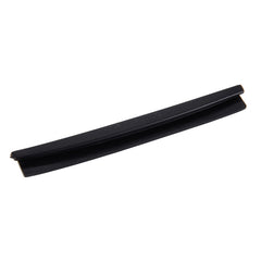 FR JG-031 8 PCS Rubber Car Side Door Edge Protection Guards Cover Trims Stickers, Black, Transparent, White