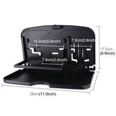 SHUNWEI SD-1509 Car Auto Back Seat Folding Table Drink Food Cup Tray Holder Stand Desk Multi-purpose Travel Dining Tray, SD-1509, Travel Dining Tray