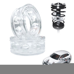 2 PCS Car Auto D Type Shock Absorber Spring Bumper Power Cushion Buffer, Spring Spacing: 22mm, Colloid Height: 43mm, D  Type（Spring Spacing: 22mm, Height: 43mm）
