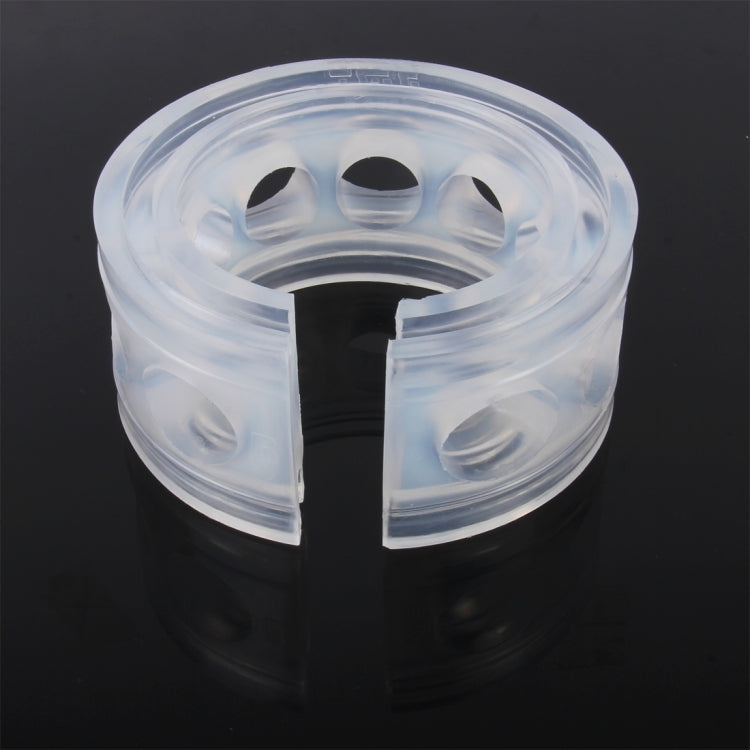 2 PCS Car Auto E Type Shock Absorber Spring Bumper Power Cushion Buffer, Spring Spacing: 17mm, Colloid Height: 38mm, E  Type（Spring Spacing: 17mm, Height: 38mm）