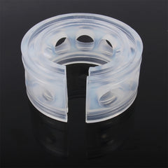 2 PCS Car Auto E Type Shock Absorber Spring Bumper Power Cushion Buffer, Spring Spacing: 17mm, Colloid Height: 38mm, E  Type（Spring Spacing: 17mm, Height: 38mm）