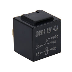 10 PCS JD-1914 40 AMP 12V Waterproof Car Auto Five Plugs Relay, 40A