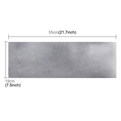 Car Auto Aluminum 55cm × 19cm Rear Warning Sign Sticker for Truck and Van, 55cm × 19cm
