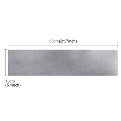 Car Auto Aluminum 55cm × 13cm Rear Warning Sign Sticker for Truck and Van, 55cm × 13cm