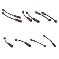 2 PCS Car Front Rear Brake Pad Sensor Cable 1715400617 for Mercedes-Benz R230 2001-2012 / W221 2005-, For Mercedes-Benz R230