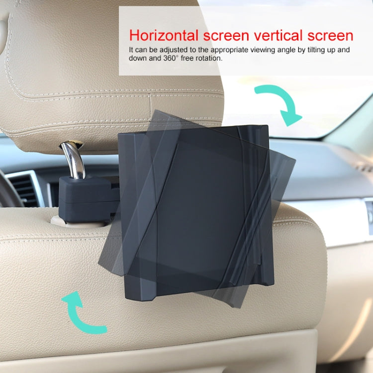 JT-G05 360 Degree Rotating Rear Seat Car Tablets Holder, JT-G05