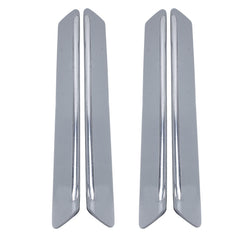 4 PCS Universal Car Auto Plastic Wrap Rubber Front Rear Body Bumper Guard Protector Strip Sticker