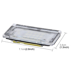 2 PCS License Plate Light with 18 SMD-3528 Lamps for BMW Mini COOPER R50/R52/R53, For BMW Mini COOPER