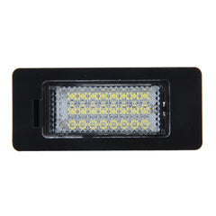 2 PCS License Plate Light with 24 SMD-3528 Lamps for BMW E81/E82/E90/E91/E92/E93/E60/E61/E39 (White Light), For BMW