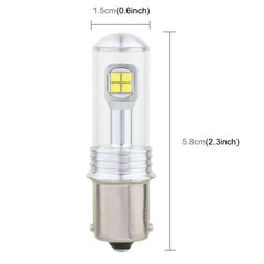 2 PCS  1156/BA15S 40W 800 LM 6000K Car Turn Light Backup Light Brake Light with 8 CREE Lamps, DC 12V, 1156