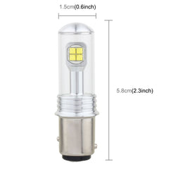 2 PCS  1157/BAY15D 40W 800 LM 6000K Car Turn Light Backup Light Brake Light with 8 CREE Lamps, DC 12V, 1157