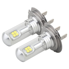 2 PCS  H7 40W 800 LM 6000K 8 CREE LEDs Car Fog Lights, DC 12V, H7