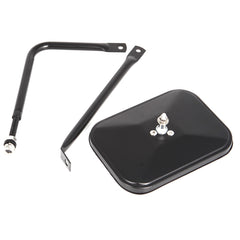 2 PCS Car Door Off Side View Mirror Rectangular Reversing Mirrors for Jeep Wrangler JL 2018, For Jeep Wrangler JL 2018