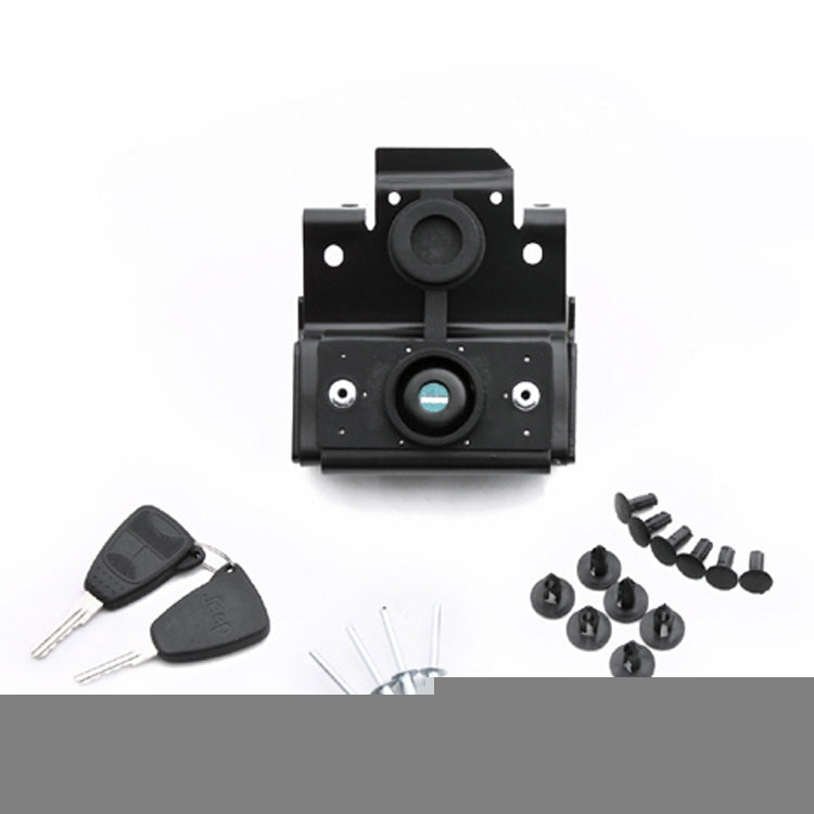 Car Anti-Theft Hood Latch Locking Engine Cover Lock with Keys for Jeep Wrangler JK 2007-2017, Jeep Wrangler JK 2007-2017(with Keys)