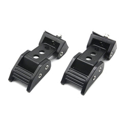 2 PCS Car Three Holes Hood Latch Locking Catch Buckle Engine Cover for Jeep Wrangler JK 2006-2017, Jeep Wrangler JK 2006-2017(Three Holes)