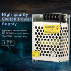S-24W-12 24W AC 220V to DC 12V 2A Car Regulated Switching Power Supply, S-24W-12