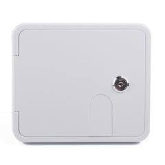 White Water Inlet Integrated Fill Dish Hatch Lock for RV Trailer Camper, A1063