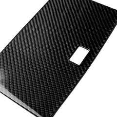 Car Carbon Fiber Console Navigation Panel Decorative Sticker for Mercedes-Benz W204 C Class 2007-2010, Console Navigation