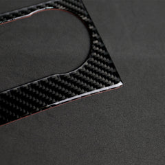 Car Carbon Fiber Air Conditioning Knob Control Panel Decorative Sticker for Mercedes-Benz W204 C Class 2011-2013, Air Conditioning Knob (German Flag)